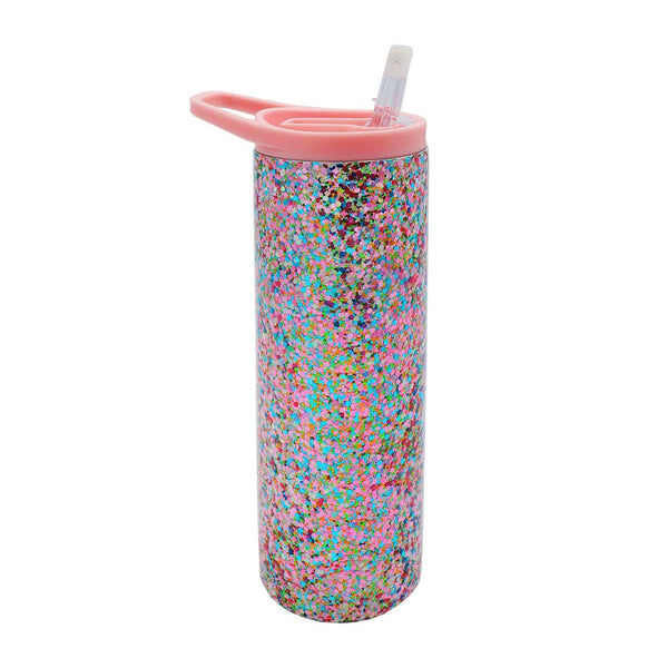More Glitter More Fun Stainless Sipper | Packed Party
