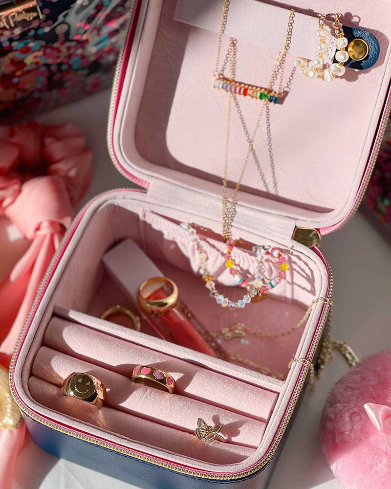 Essentials Confetti Jewelry Organizer for Rings, Necklaces, and Earrings