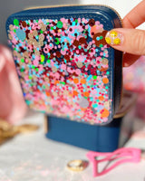 Essentials Confetti Jewelry Organizer for Rings, Necklaces, and Earrings