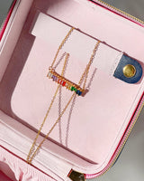Essentials Confetti Jewelry Organizer for Rings, Necklaces, and Earrings