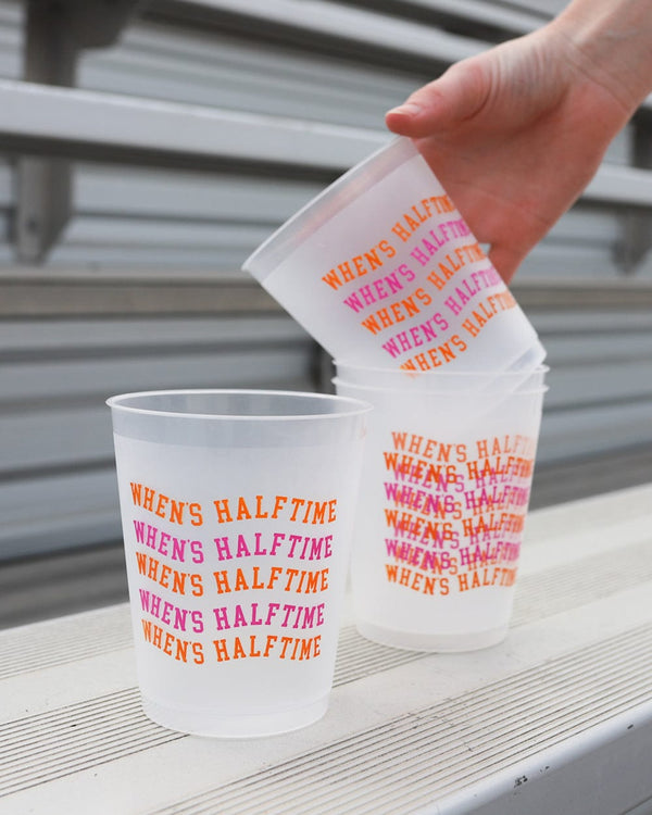 When's Halftime Cupstack