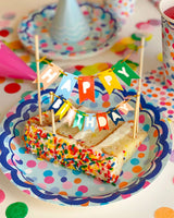 Happy Birthday Cake Pennant