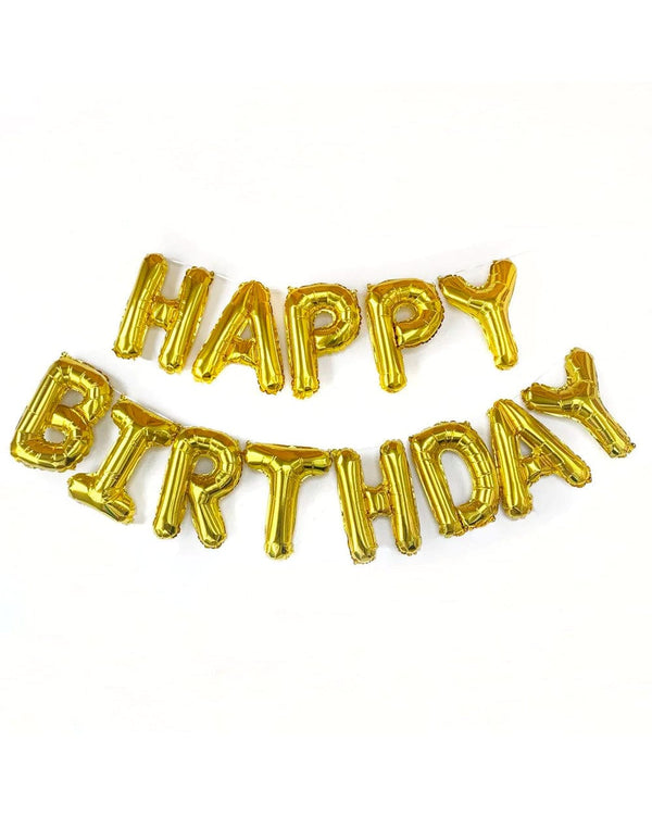Happy Birthday Letter Balloons