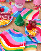 Dessert Plate- Wave Hello