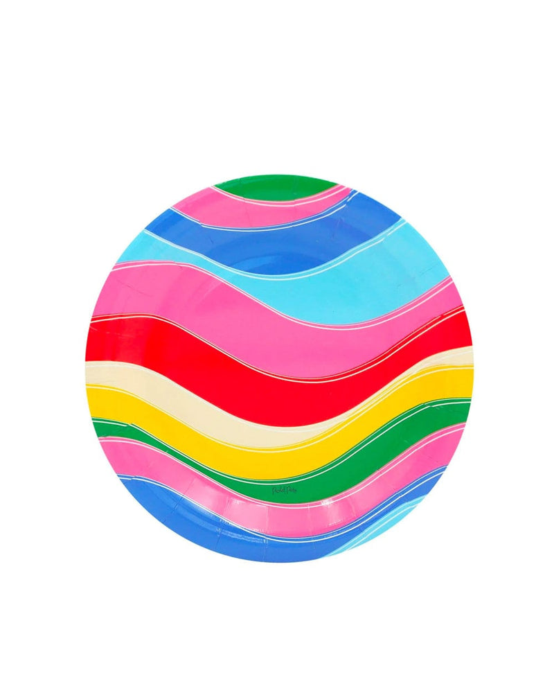 Dessert Plate- Wave Hello