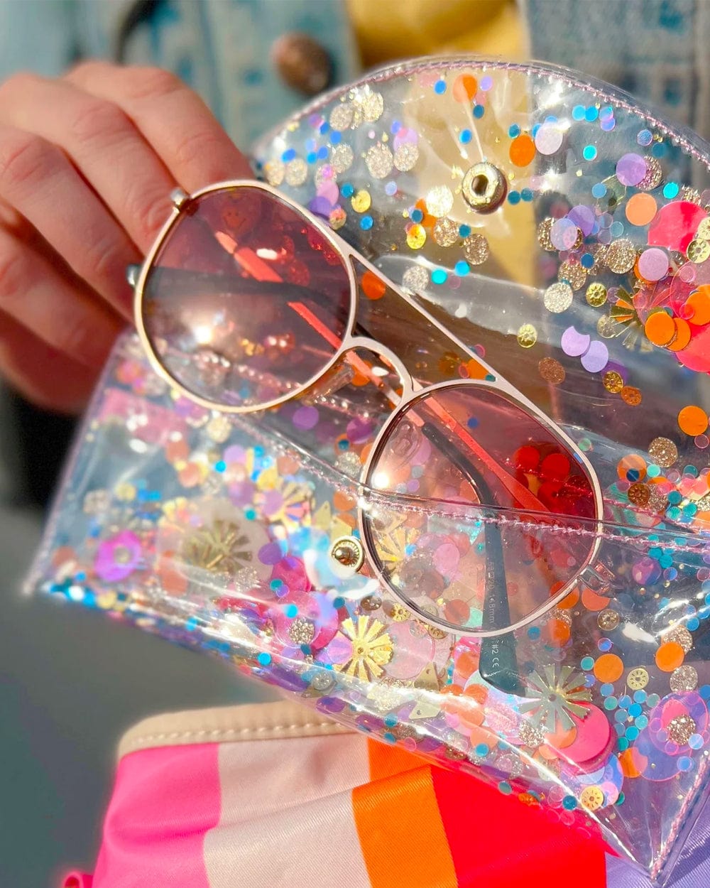 Side of Sunshine Sunglasses Case