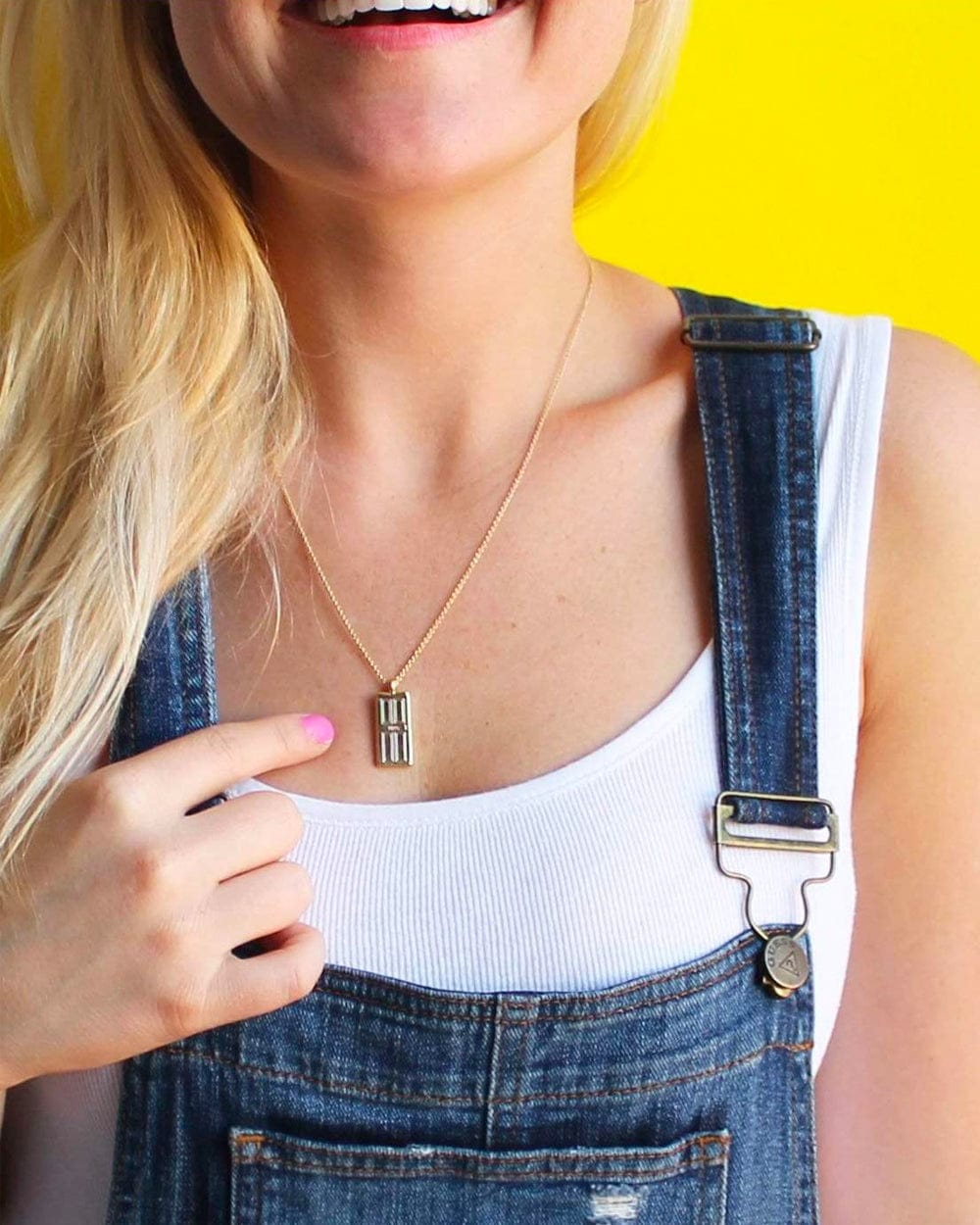 Doorstep Pendant Necklace (Engravable Custom Necklace)
