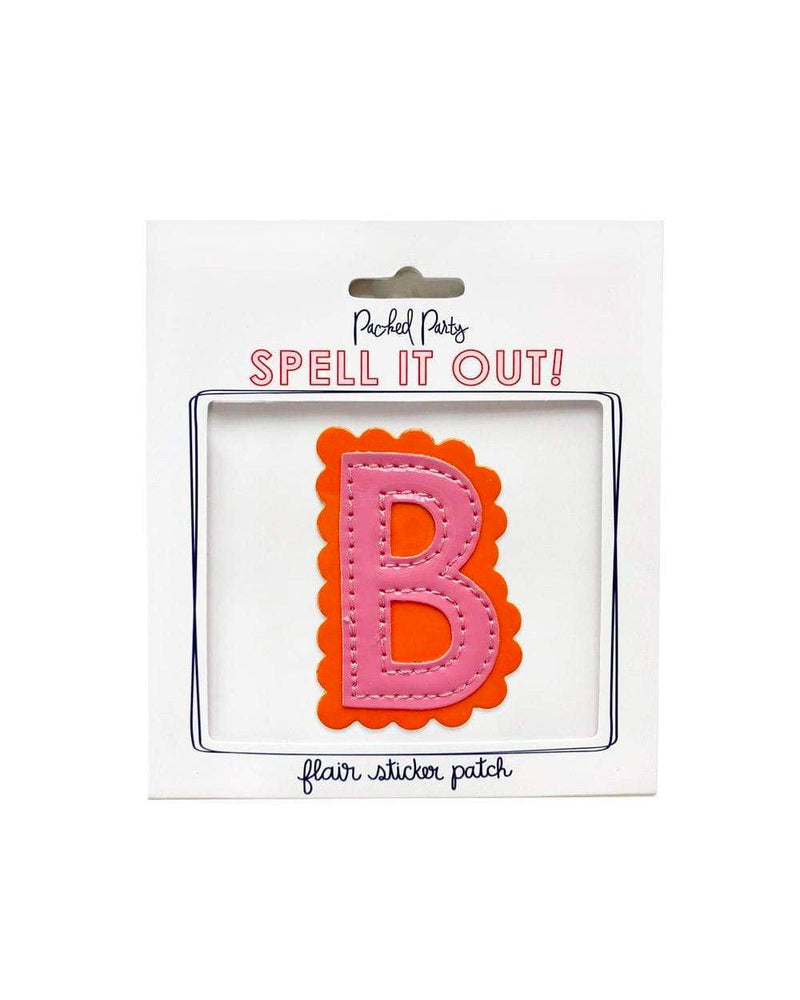 The Details Stick-On Letter