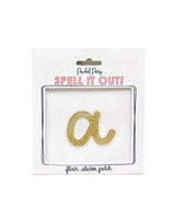 Gold Standard Stick-On Letter