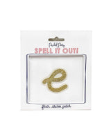 Gold Standard Stick-On Letter