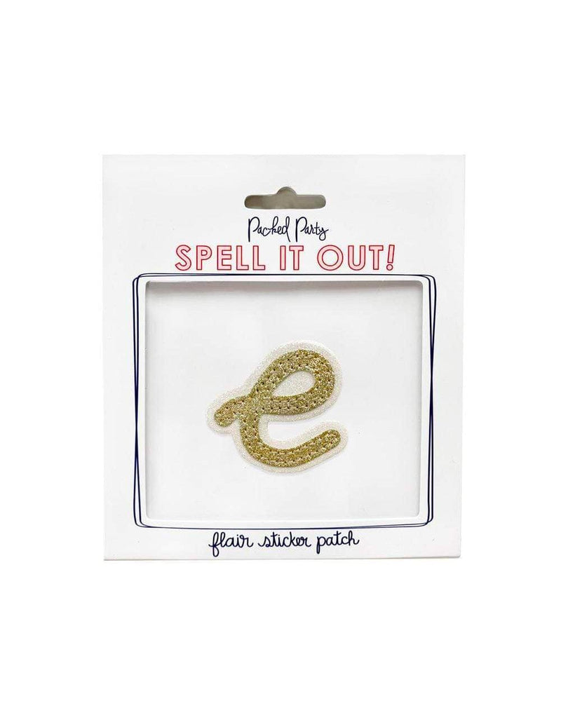 Gold Standard Stick-On Letter