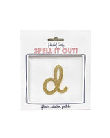 Gold Standard Stick-On Letter