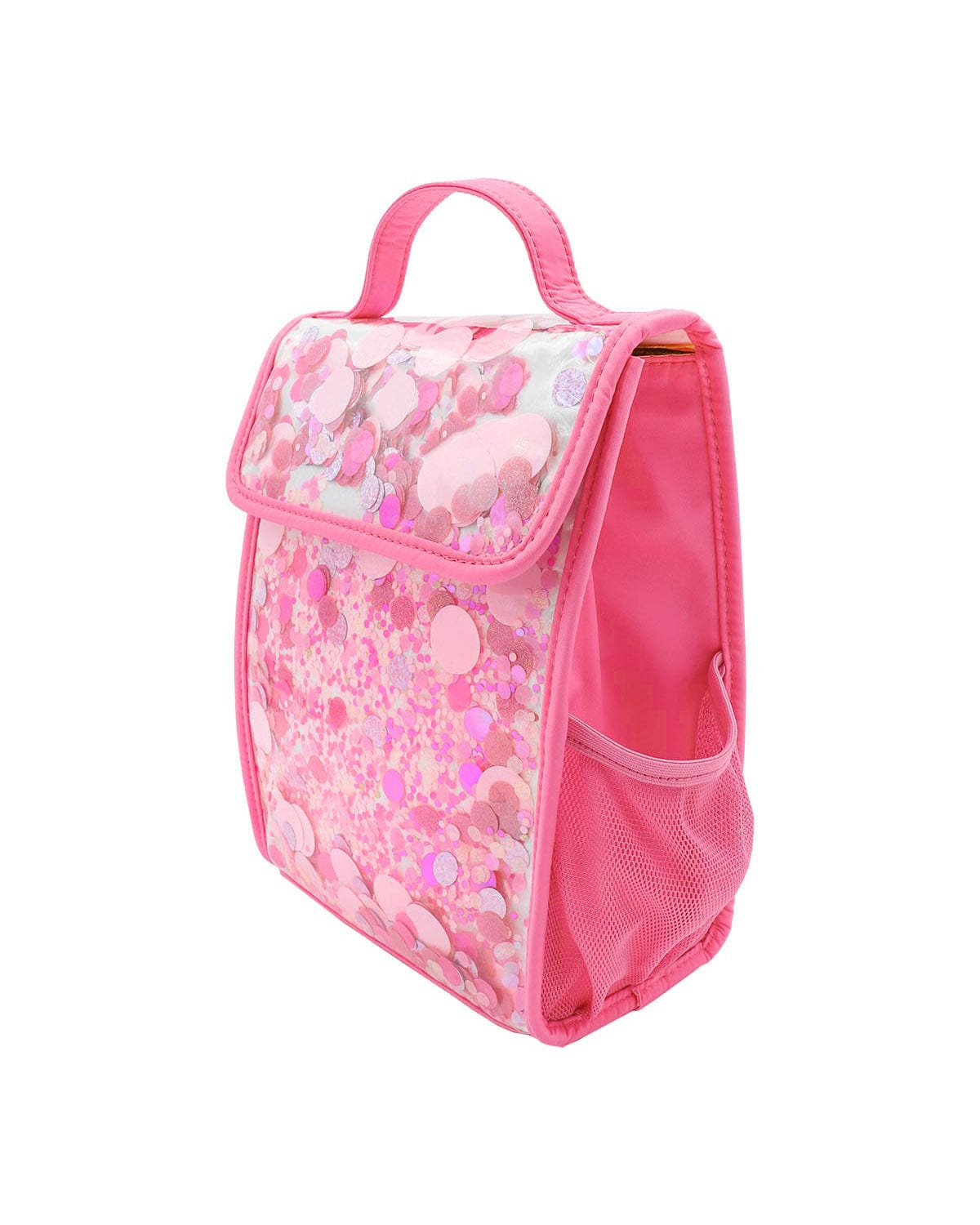 Pink Confetti Party Insulated Lunchbox