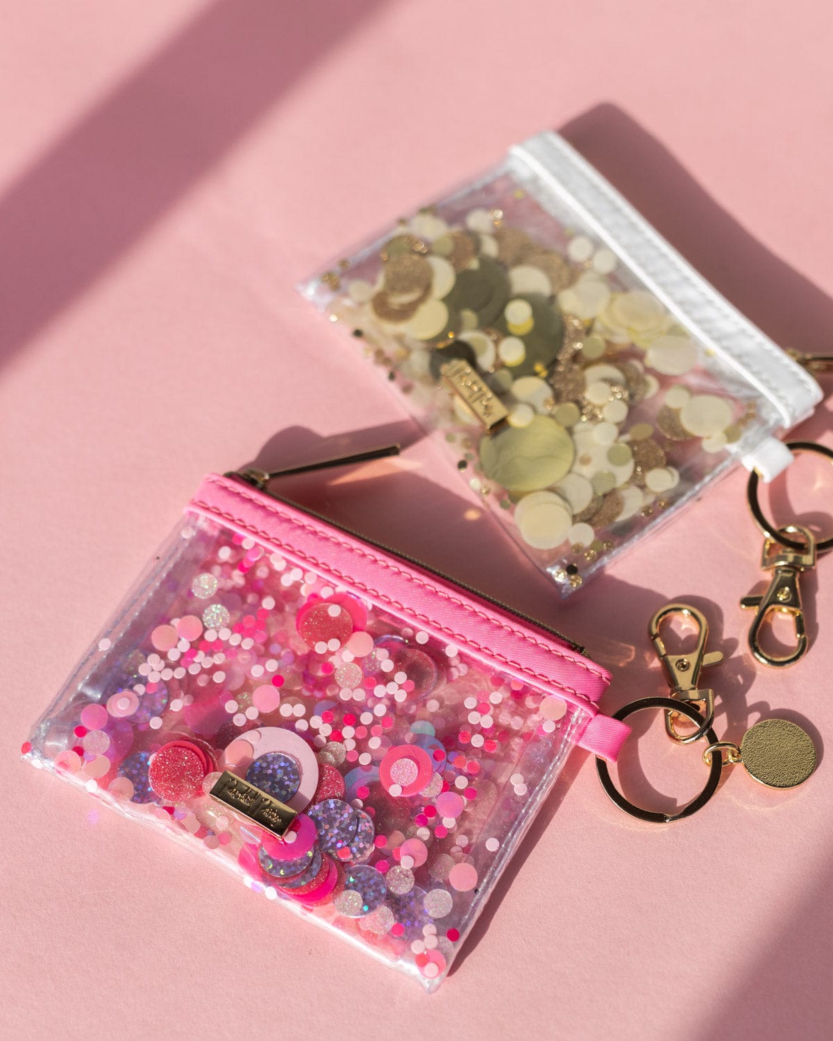 Spirit Squad Confetti Keychain Wallet