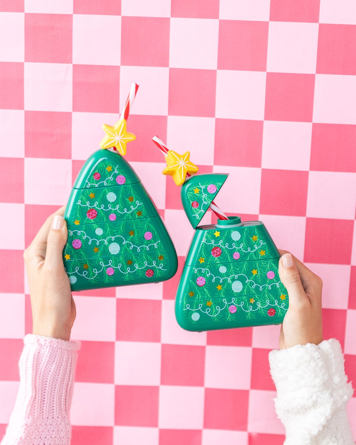 Christmas Tree Novelty Sipper