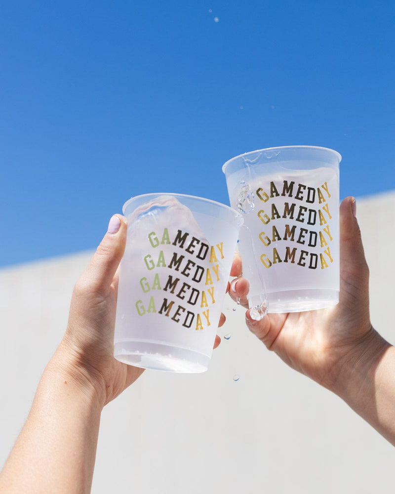 tailgate time bundle with sippers, cups, and can coolers