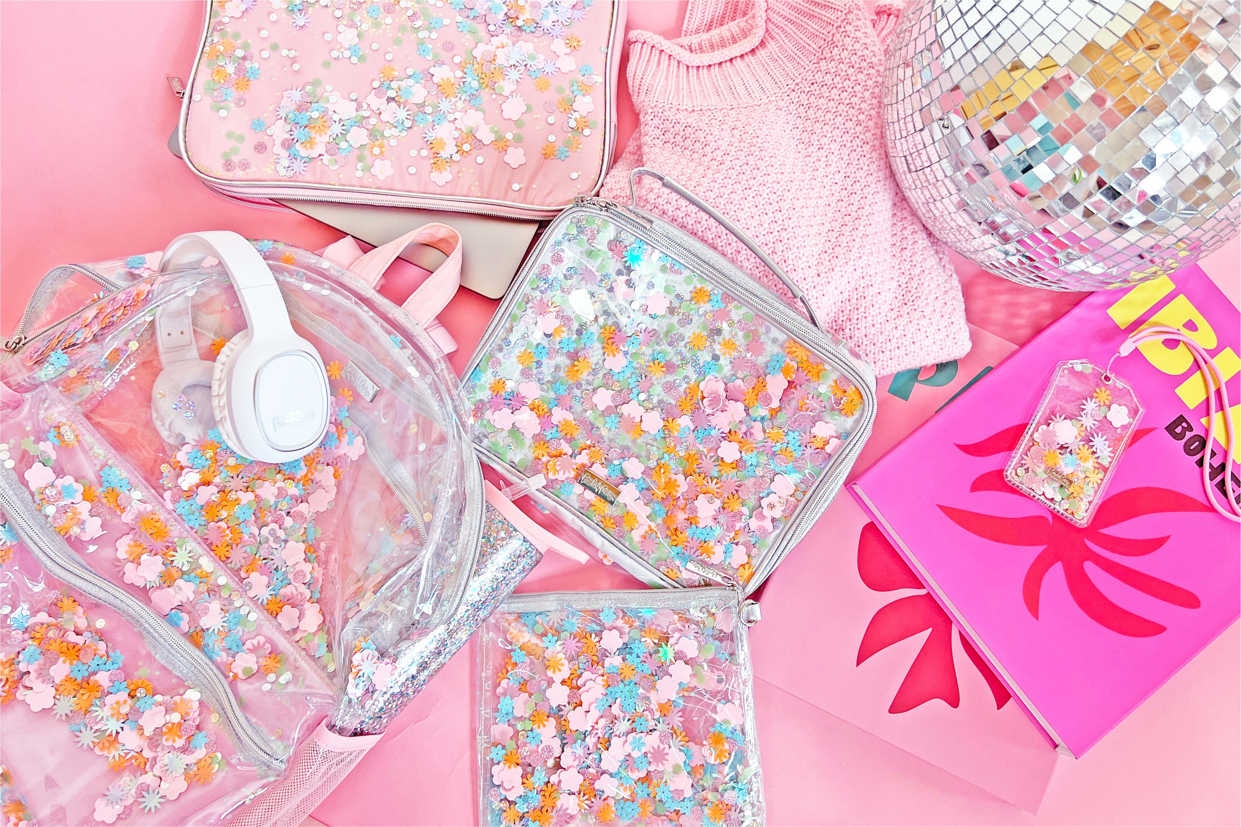 Sweet Tart Confetti Clear Backpack – Packed Party