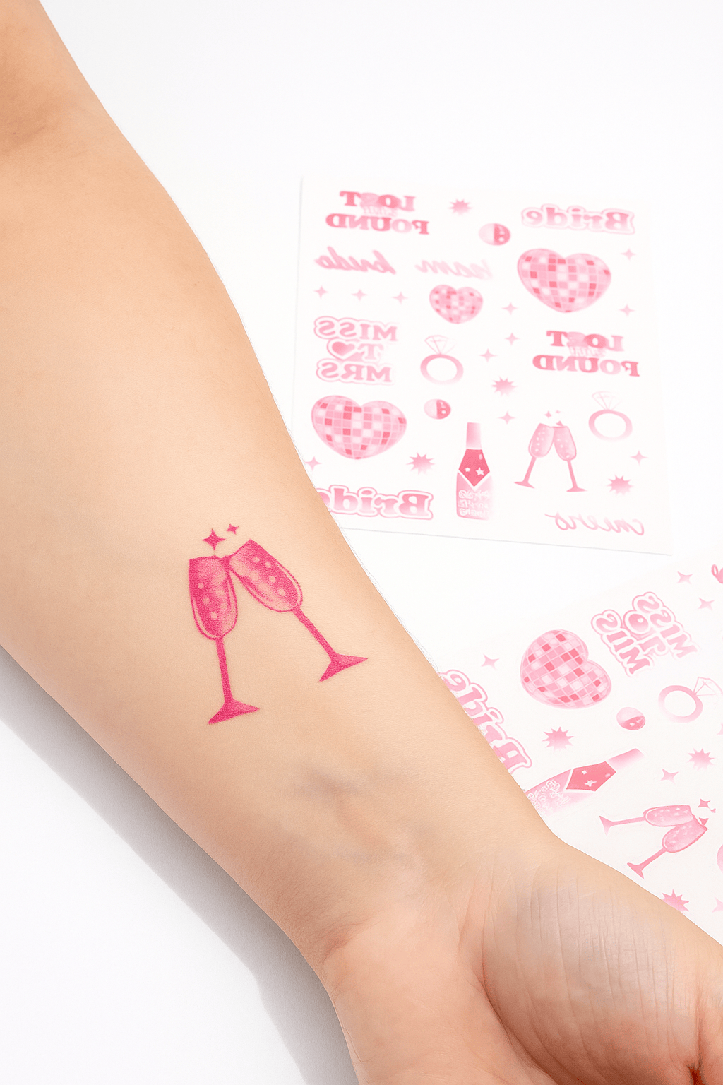 Bachelorette Bash Temporary Tattoos