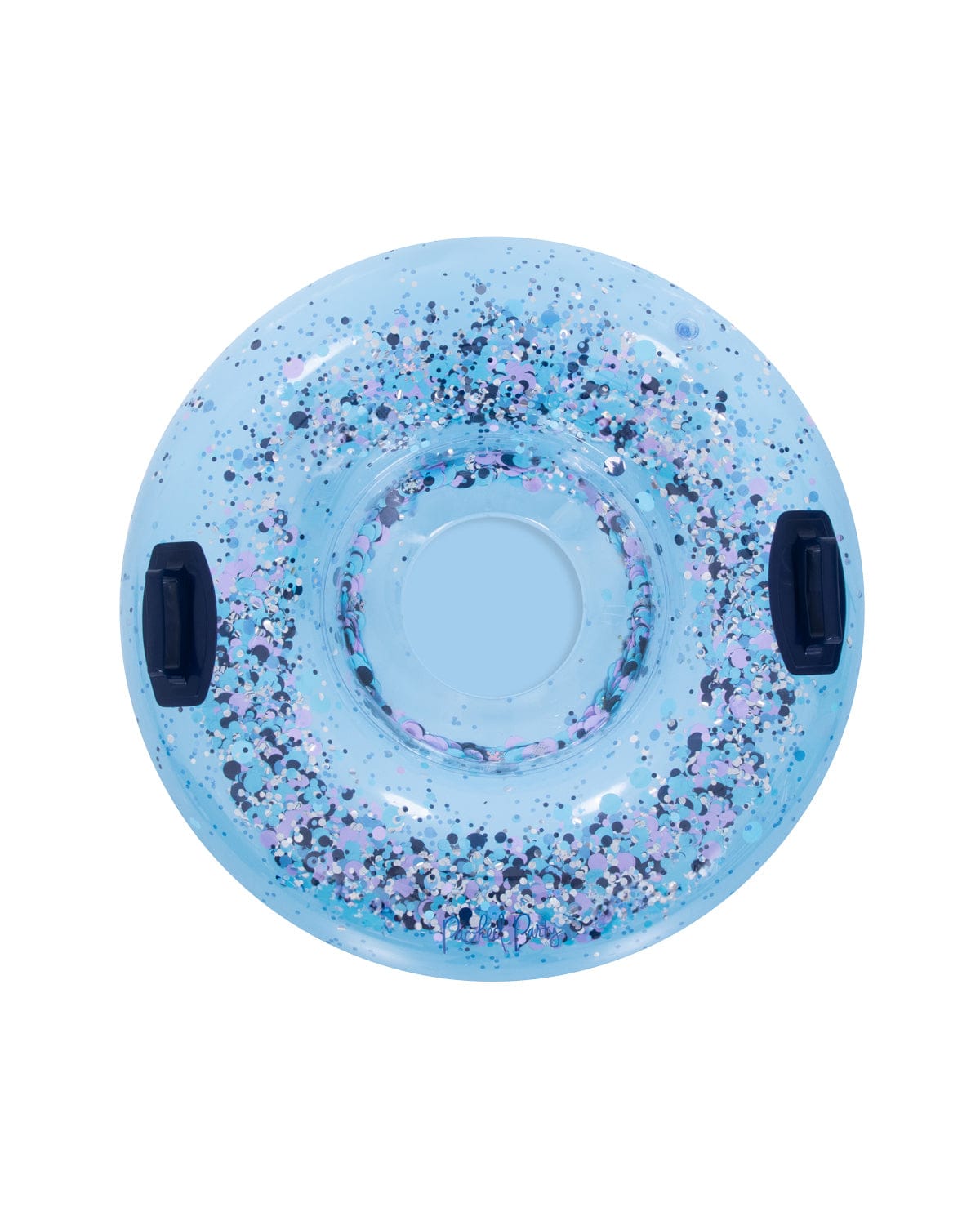 Confetti-Filled Snow Tube