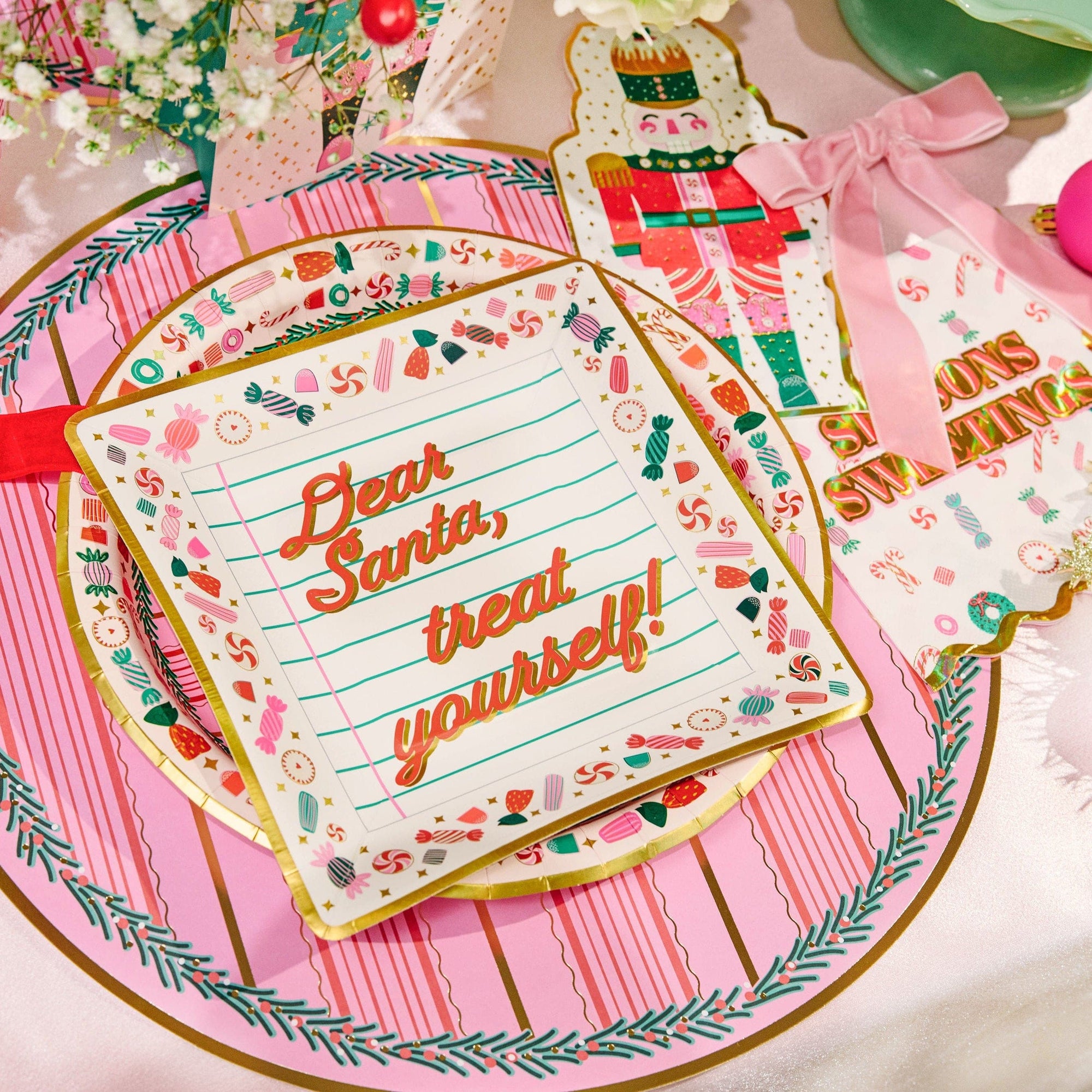 Seasons Sweetings Holiday Tableware Party Kit