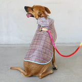 Grid Raincoat For Dogs