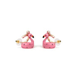 Flamingo Floatie Dangle Earrings