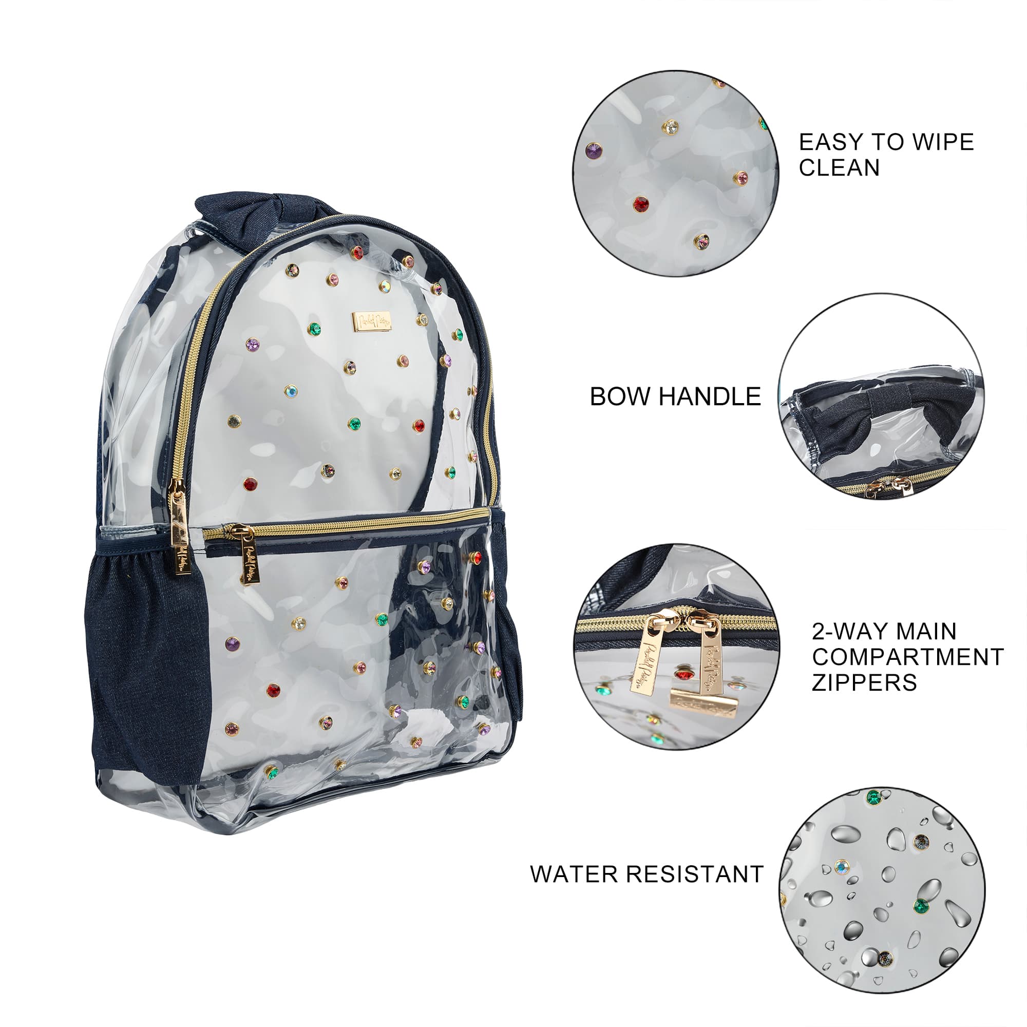 Denim and Gems Backpack and Lunchbox Bundle