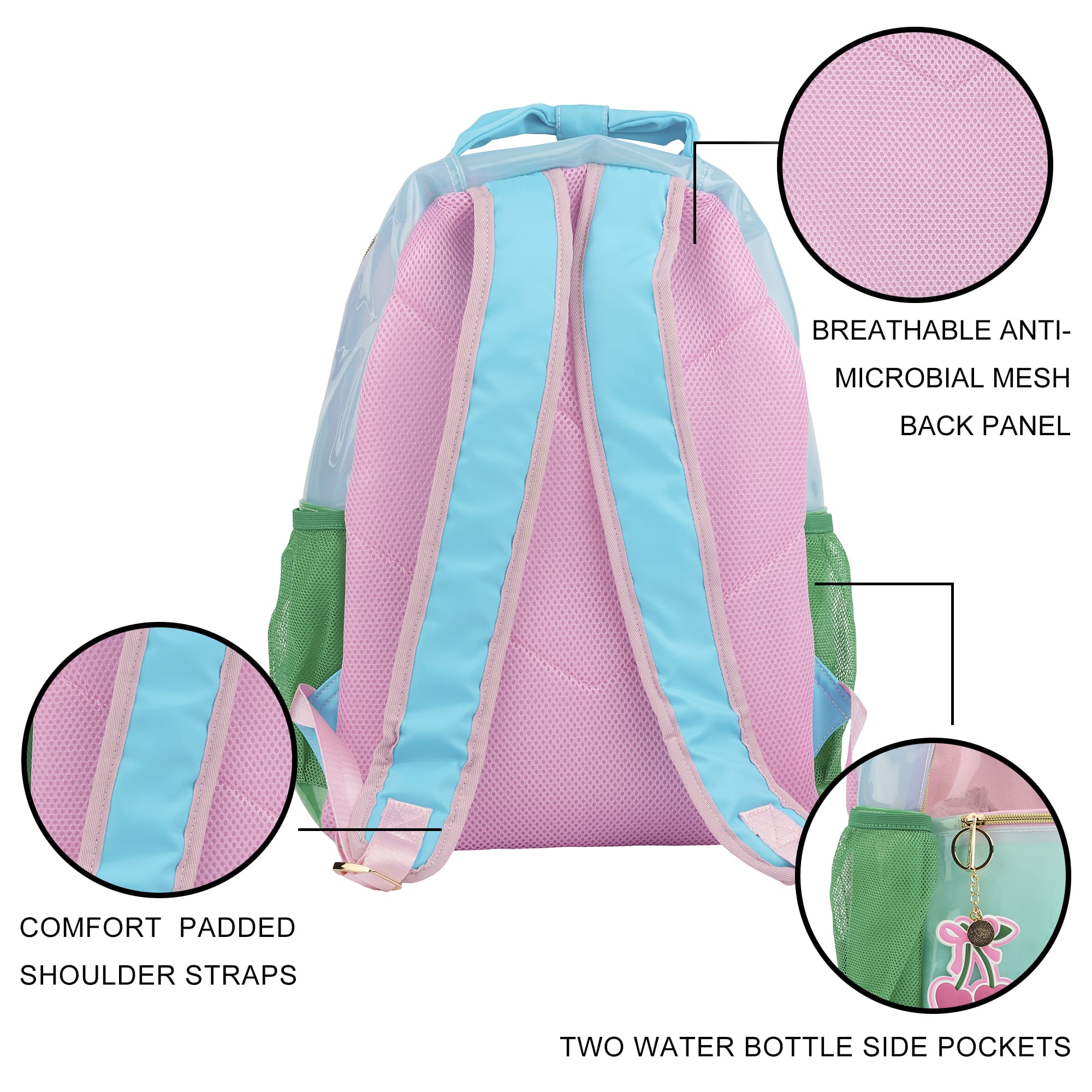 already colored backpack for kids Macaron Color Girls Lightweight, 713Y This backpacks standard frame makes it perfect for elementary Polo Ralph Lauren Boys And