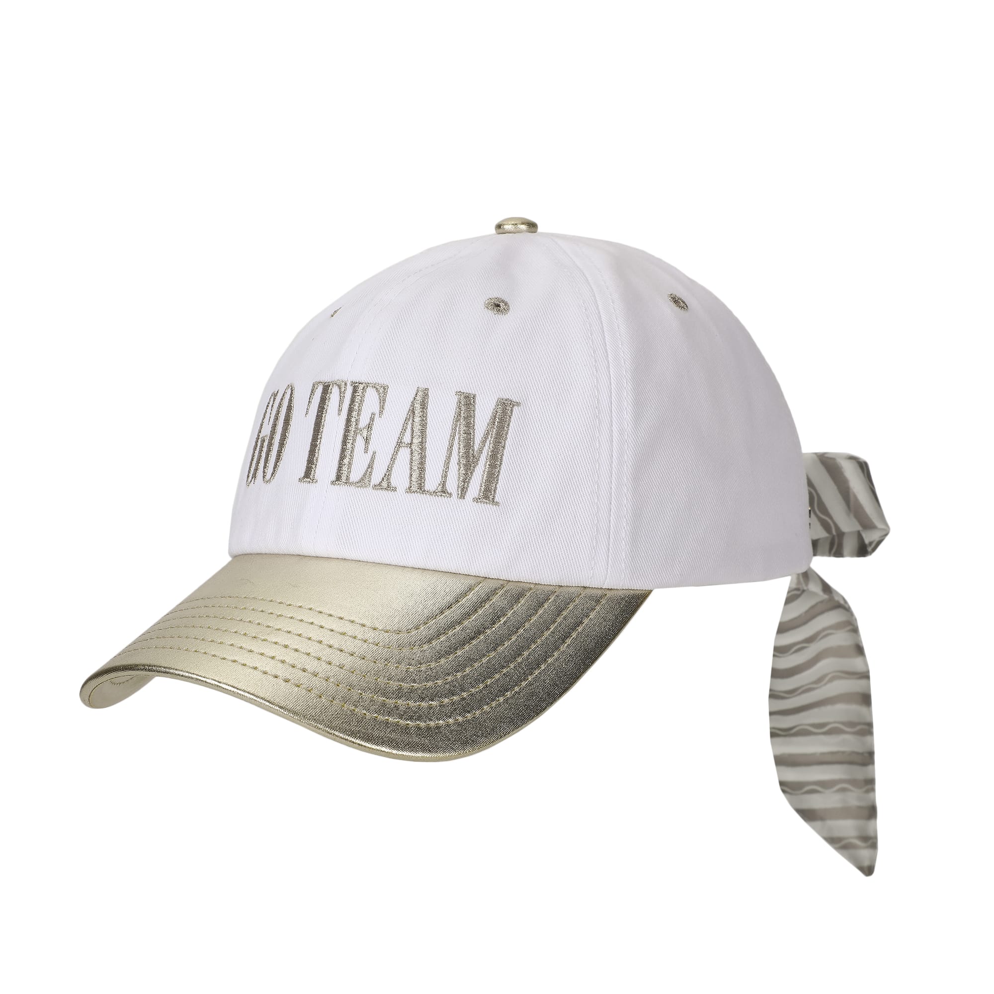 "Go Team Gold" Better With A Bow Hat