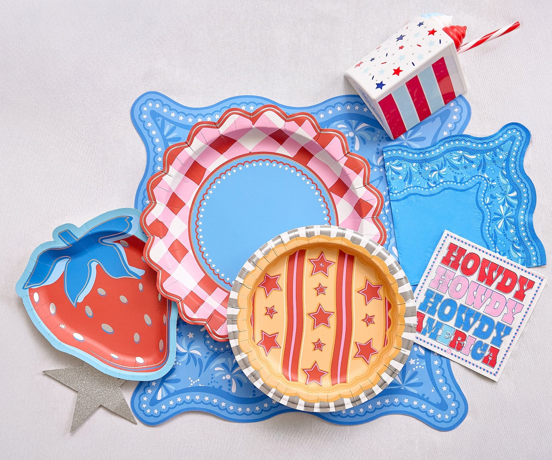 Miss American Pie Dessert Plate (10 ct)