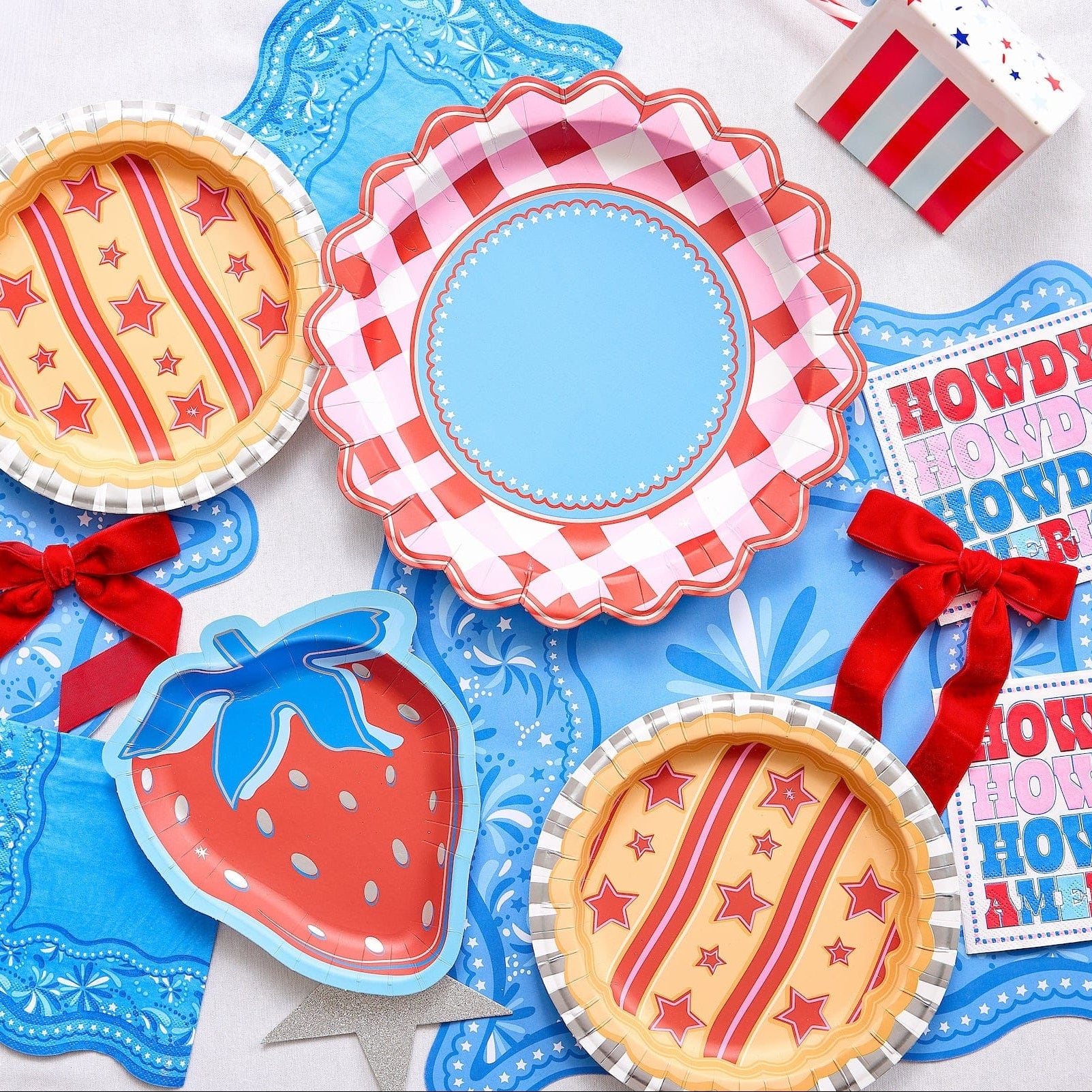 Patriotic Tableware Party Kit