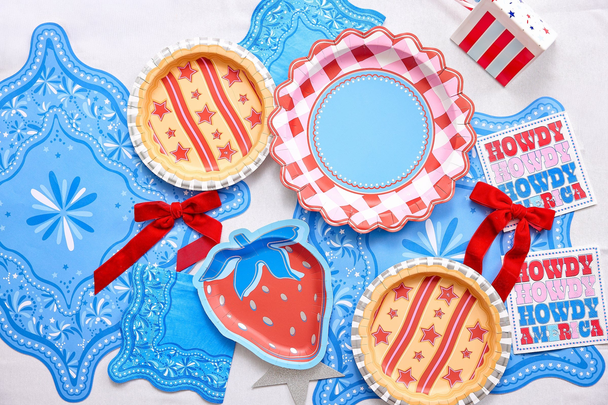 Patriotic Tableware Party Kit