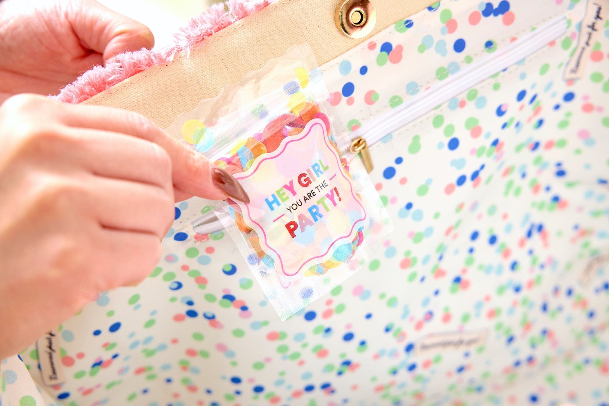 Cabana Club Canvas Tote Bag