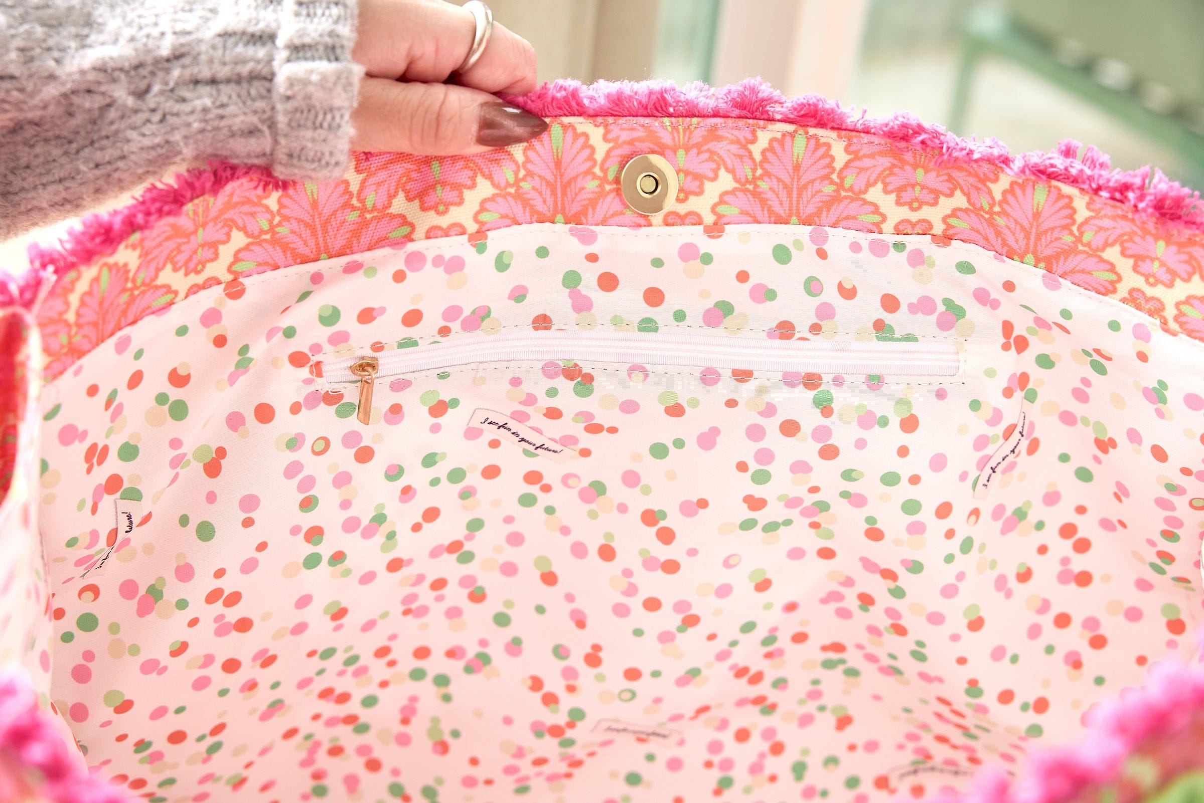 Palm Reader Canvas Tote Bag