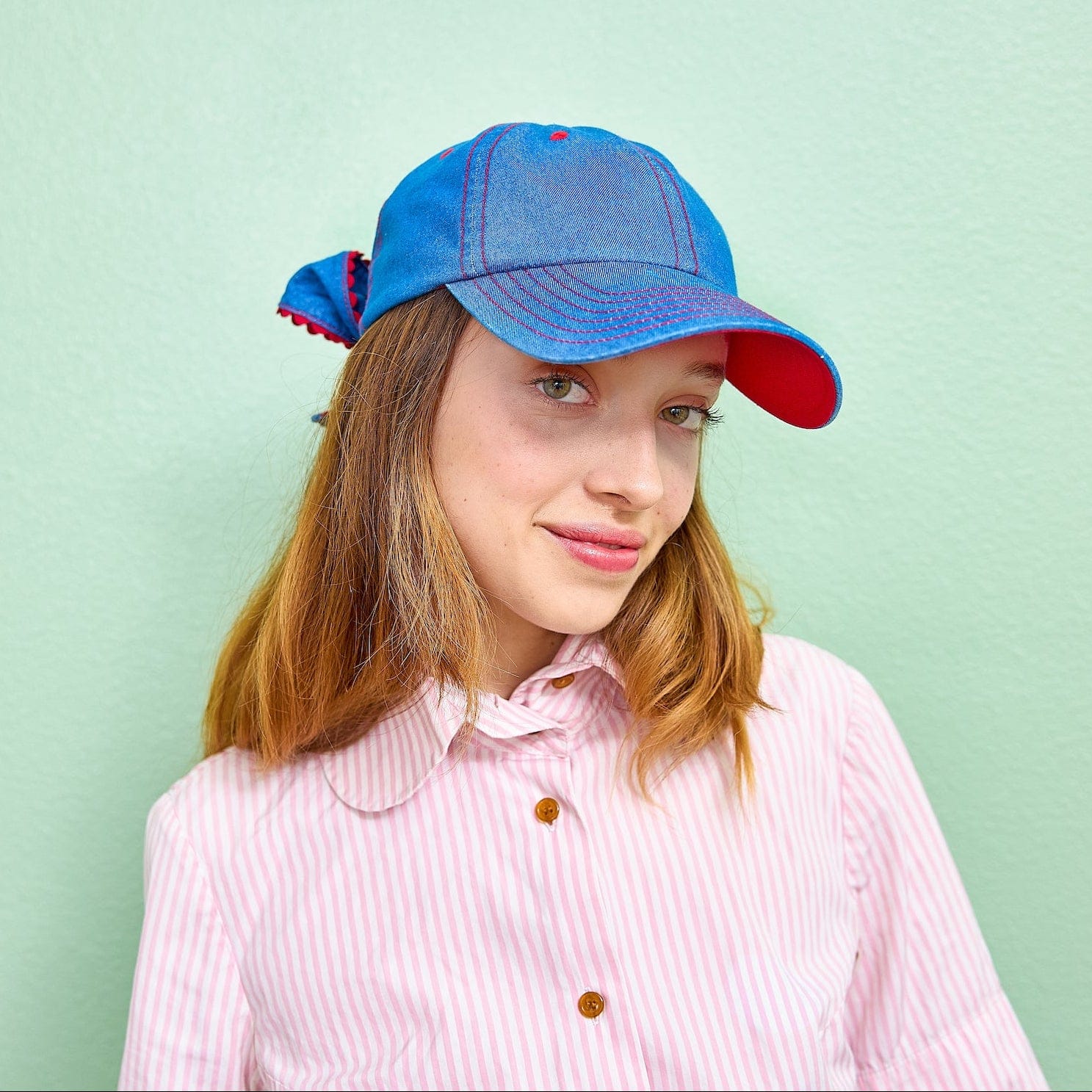 Big Bow Energy Denim Hat