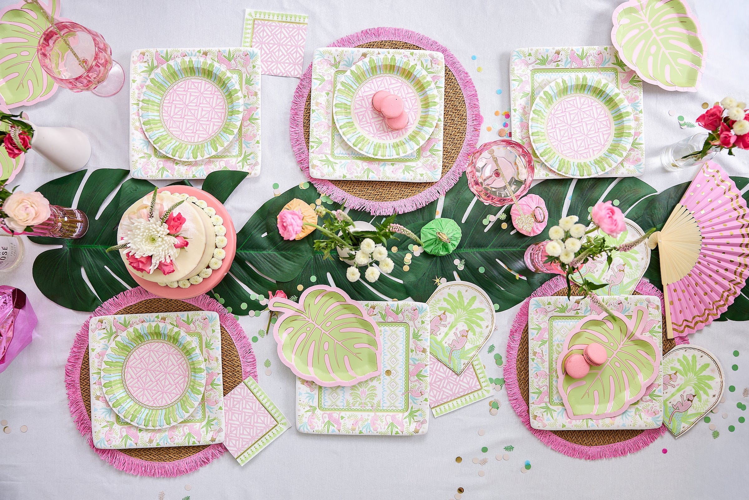 Cabana Club Palm Leaf Plates (10 ct)