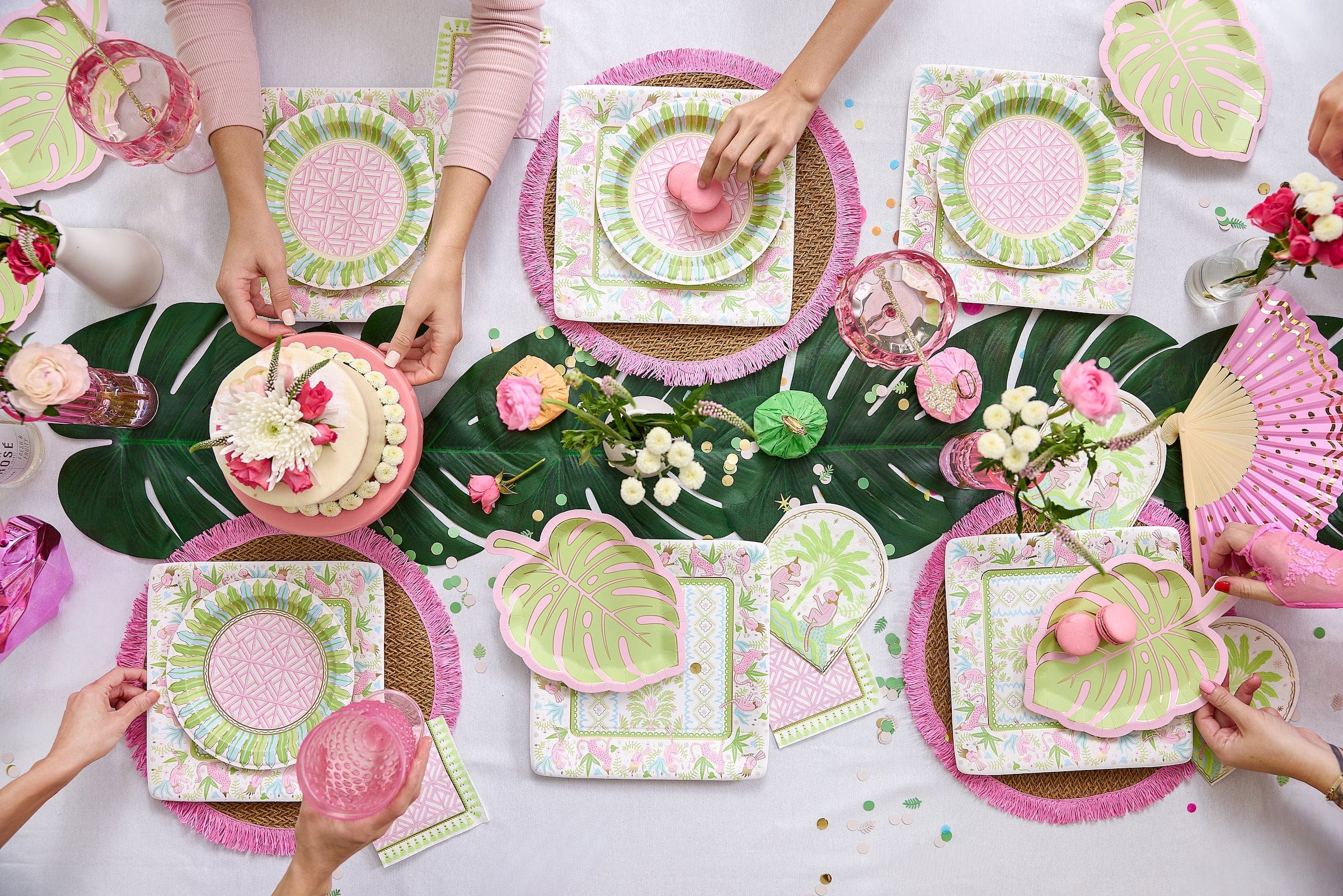 Palm Leaf Confetti Mix