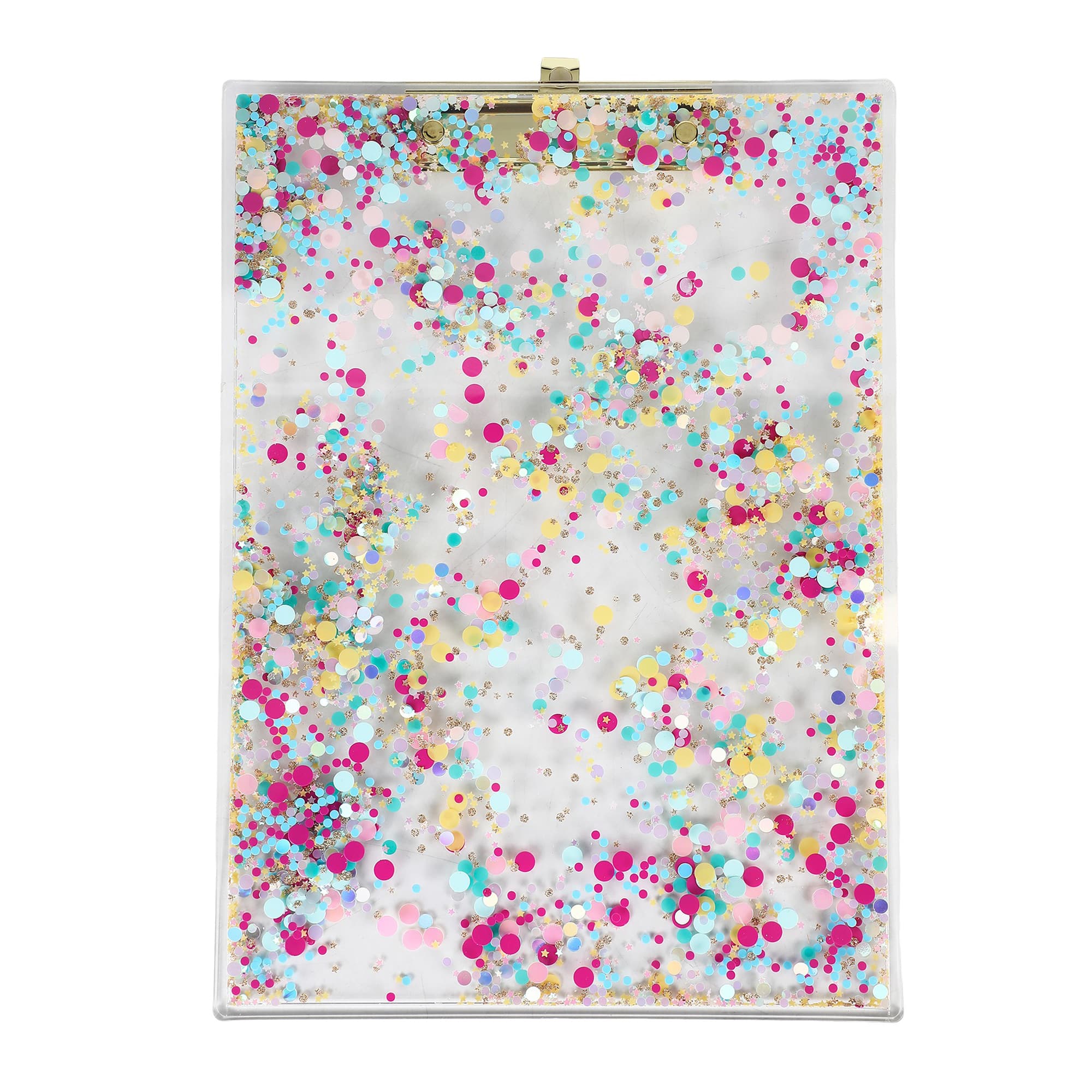 Confetti Filled Clipboard