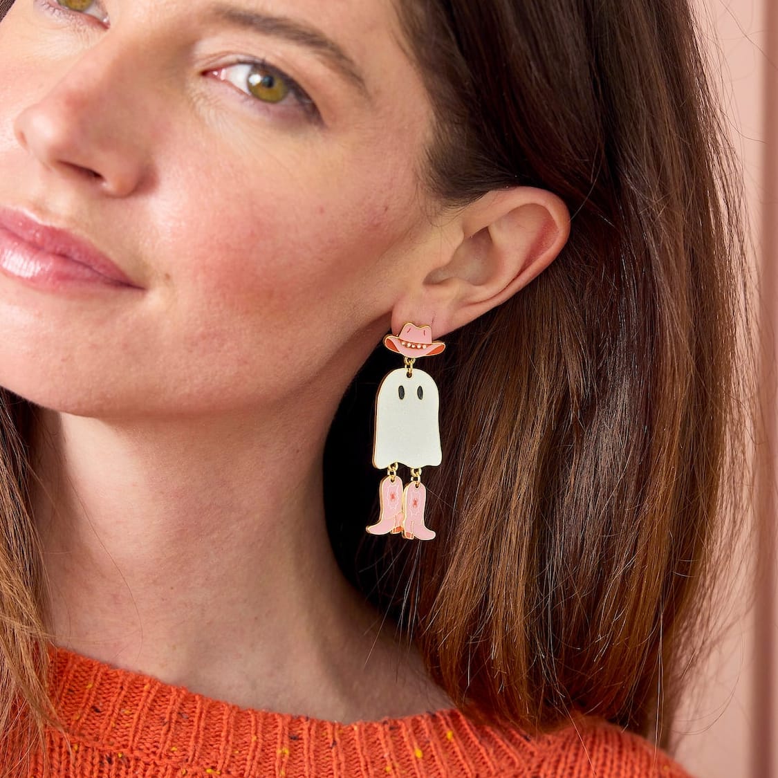 Cow-Ghoul Earrings