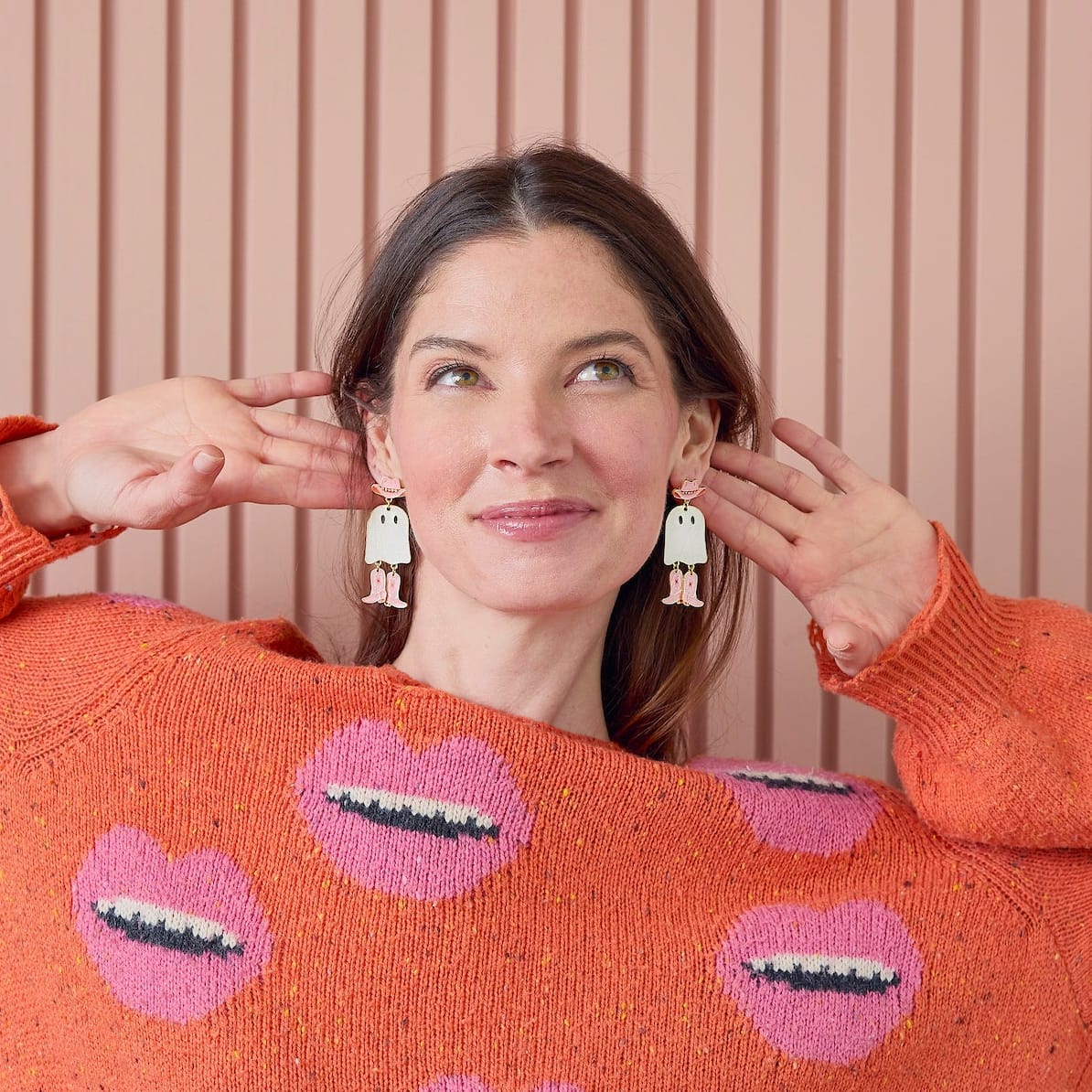 Cow-Ghoul Earrings