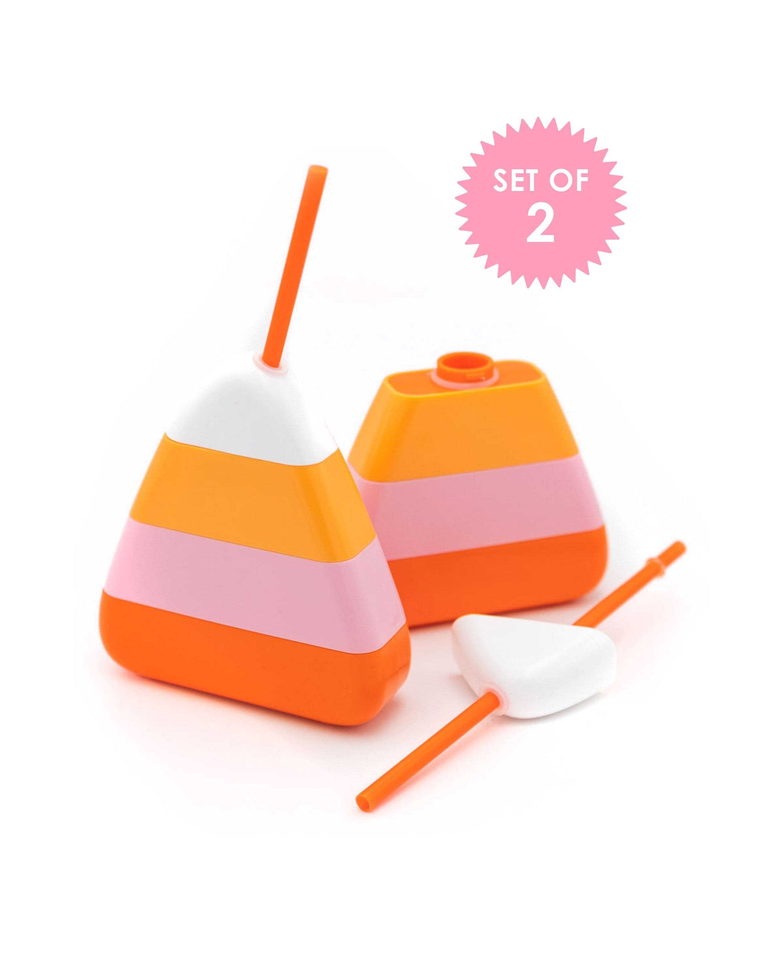 Candy Corn Sippers (set of 2, 6, or 12)