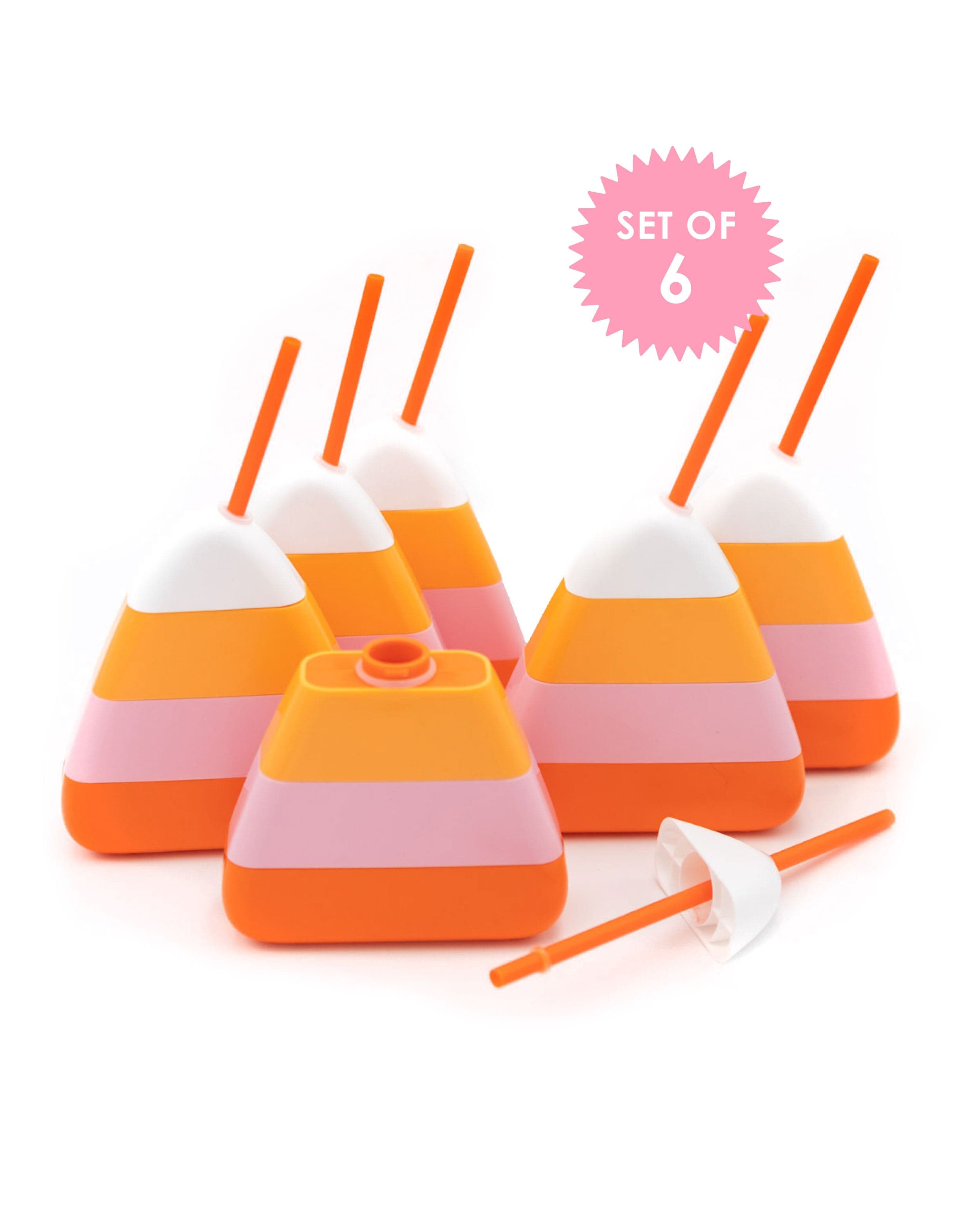 Candy Corn Sippers (set of 2, 6, or 12)