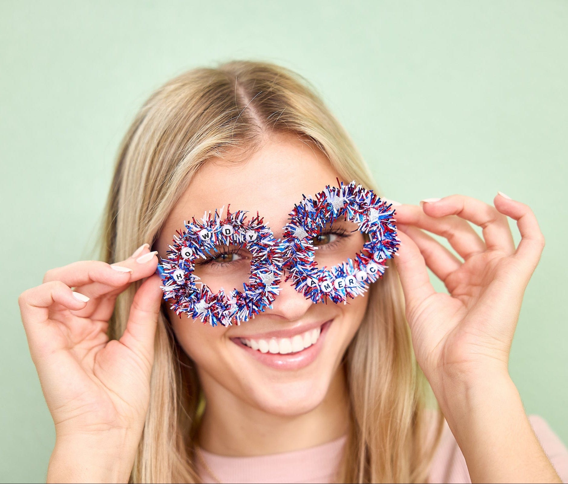 Howdy America Novelty Glasses (Single or Set of 4)