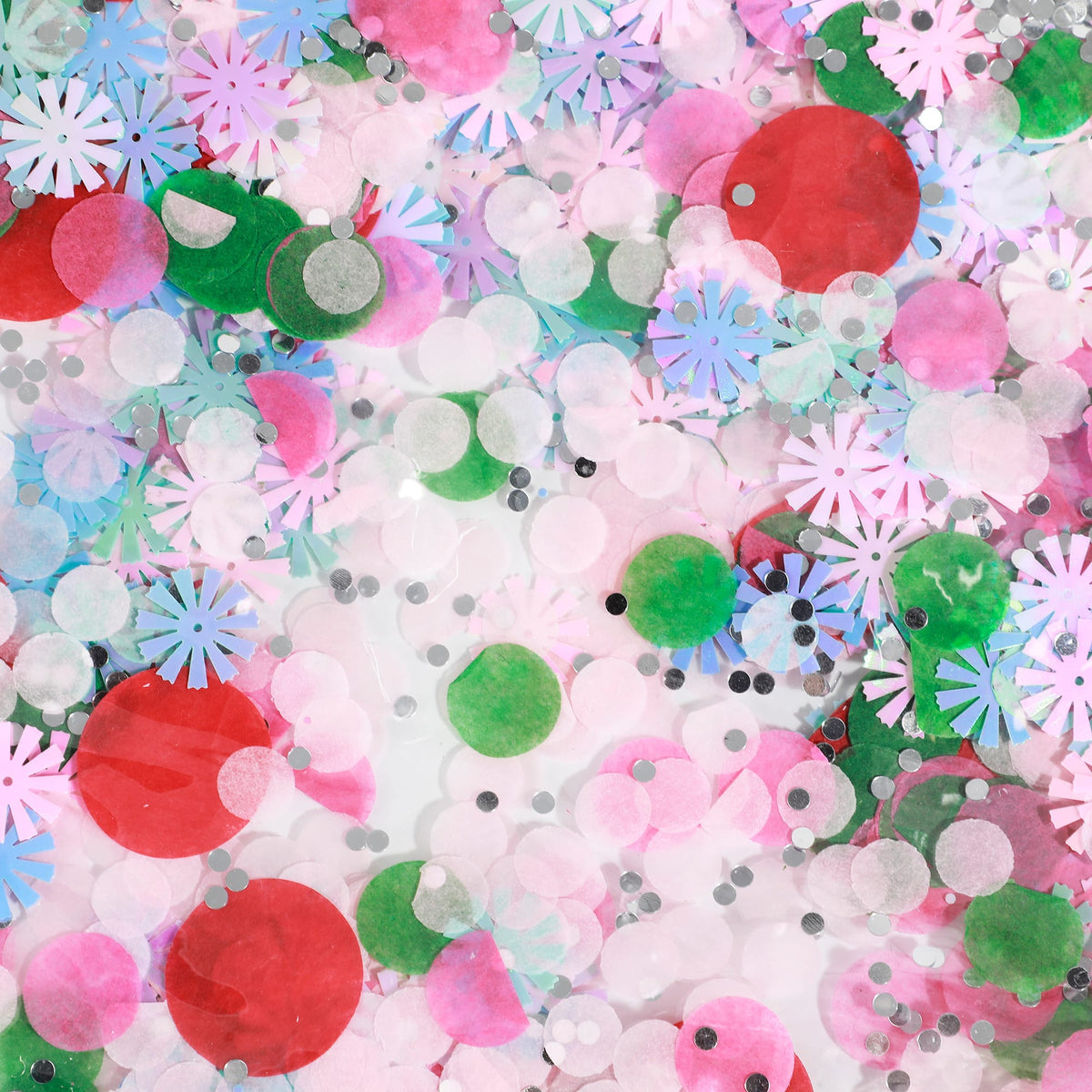 Confetti-filled Holiday Gift Bags with Gift Tags (Set of 2)