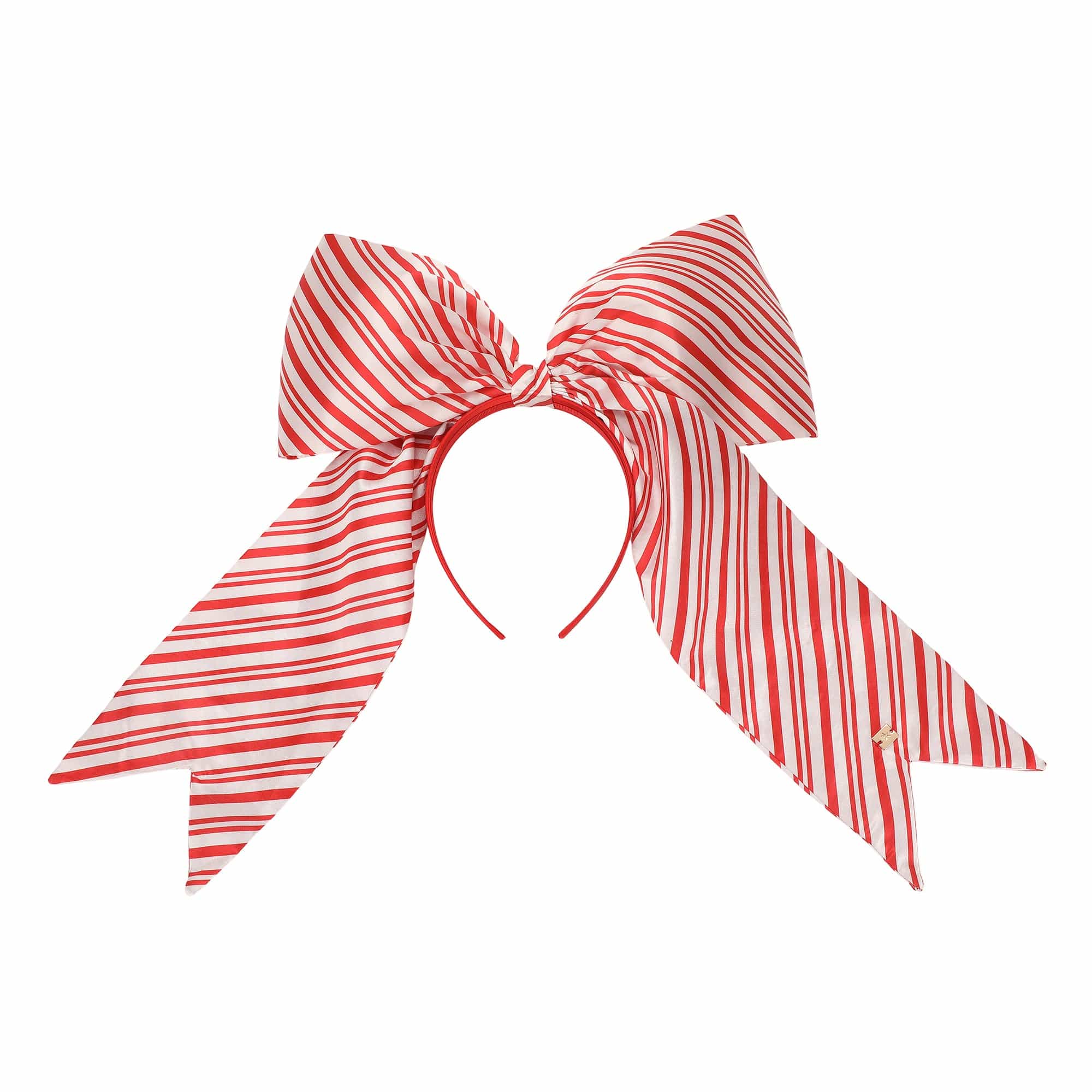 Peppermint Party Jumbo Holiday Bow Headband