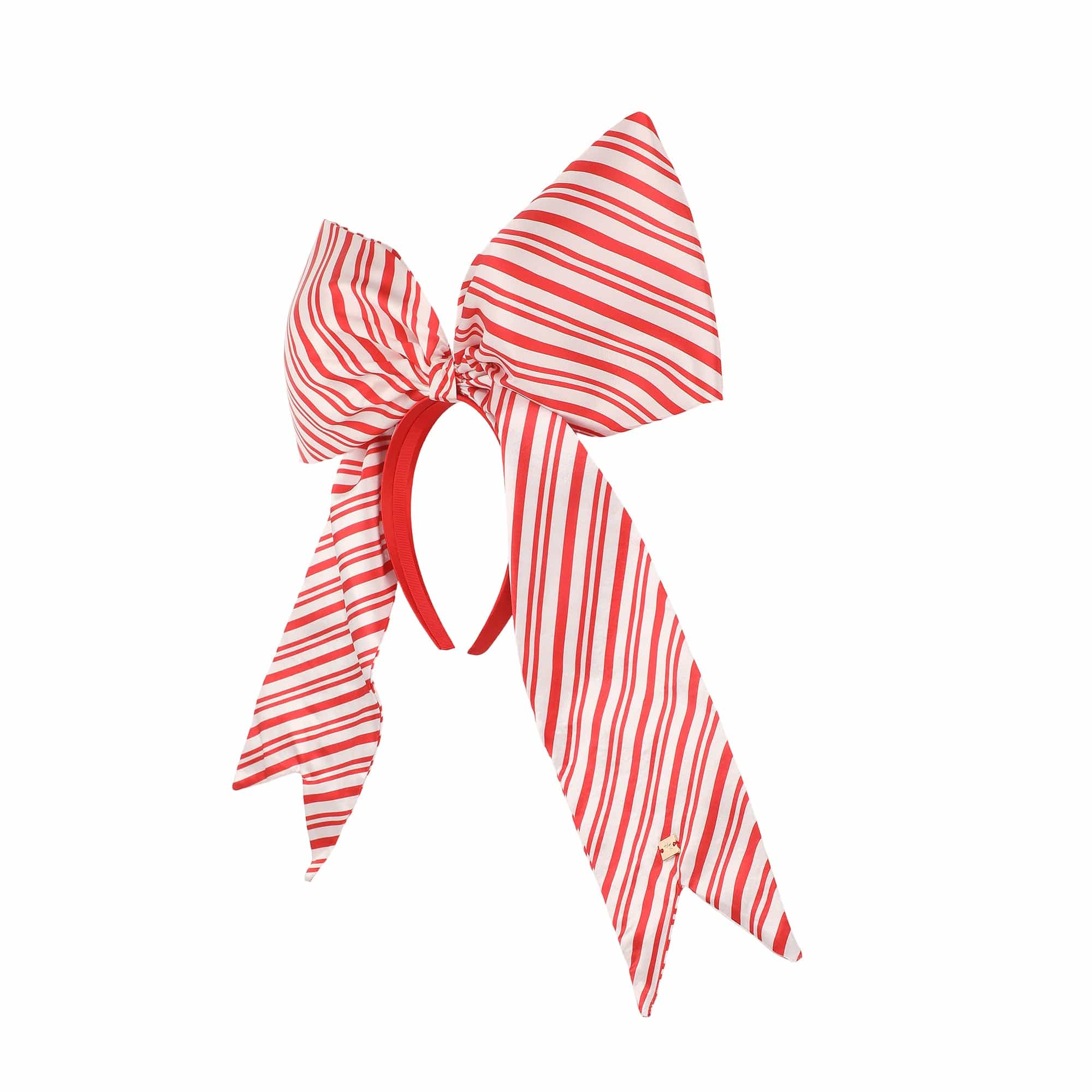 Peppermint Party Jumbo Holiday Bow Headband
