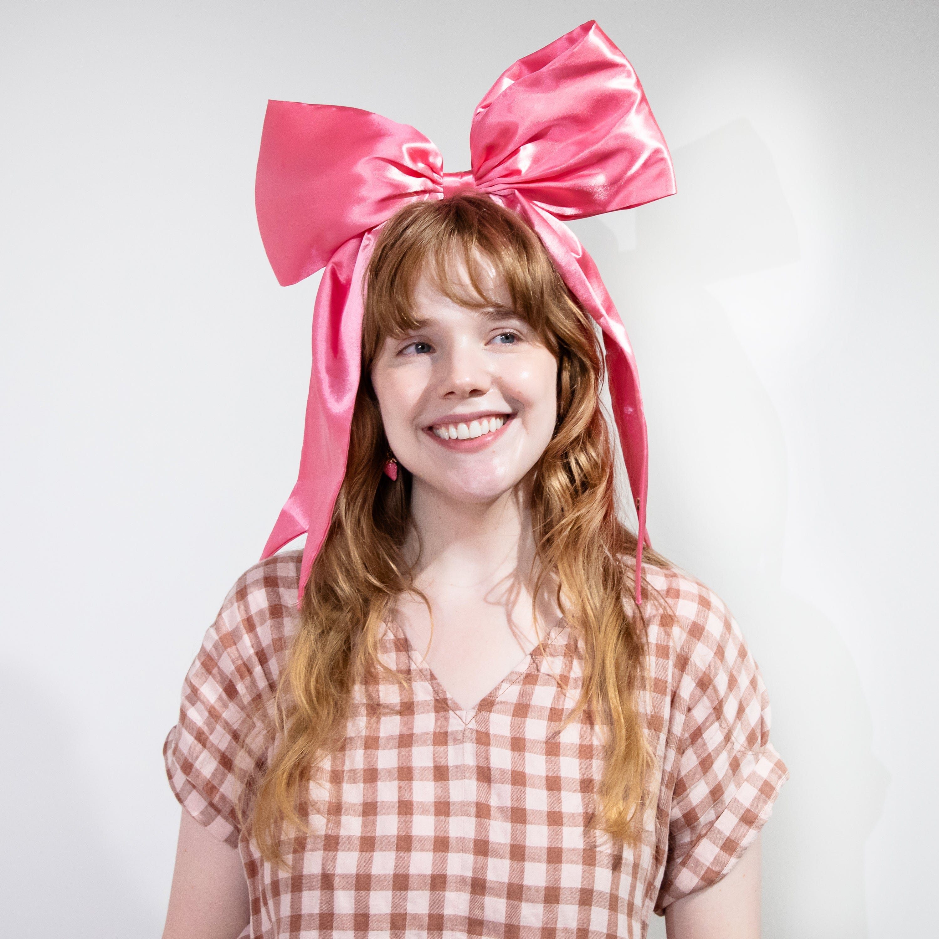 Pink Jumbo Bow Headband
