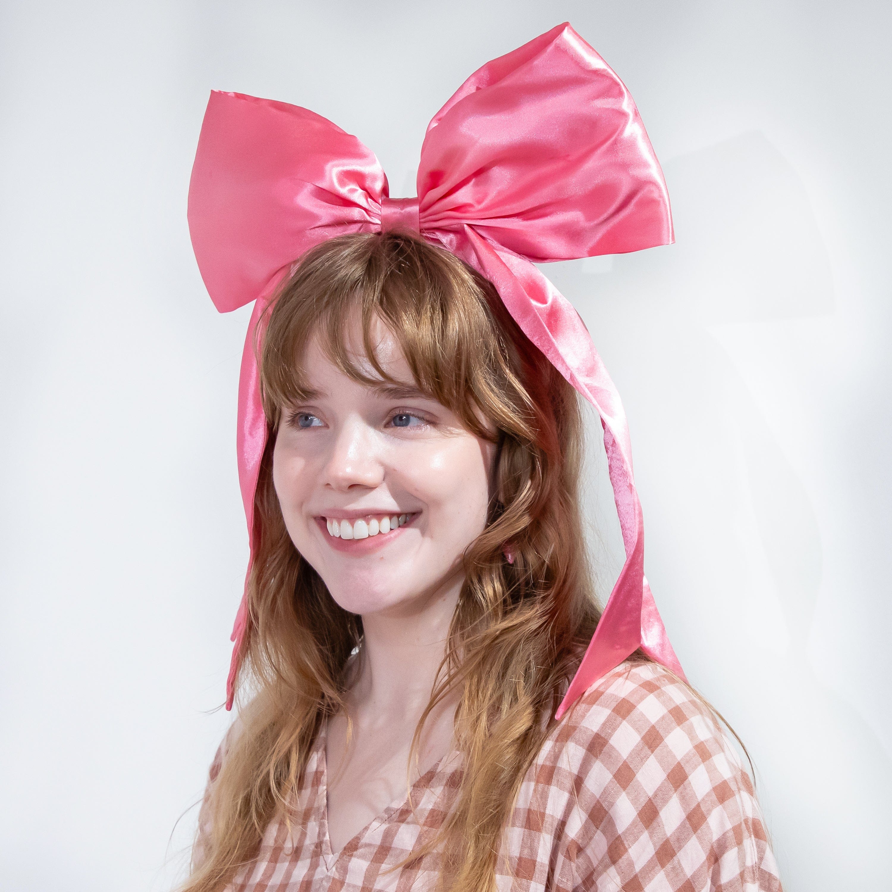 Pink Jumbo Bow Headband