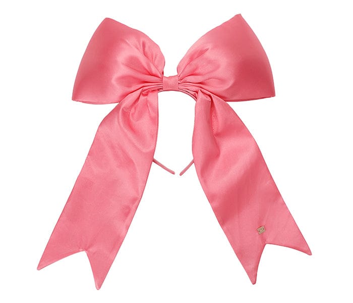Pink Jumbo Bow Headband