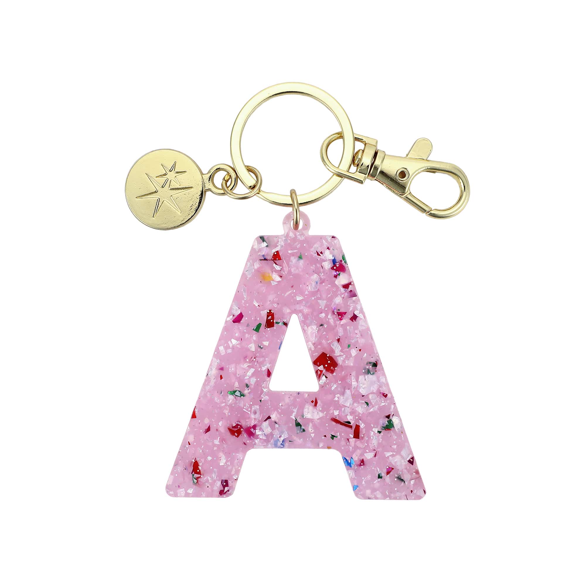 Monogram Letter Bag Charms (A, B, C, J, K, L, M, S)